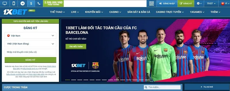 1xBet sở hữu nhiều ưu điểm tuyệt vời