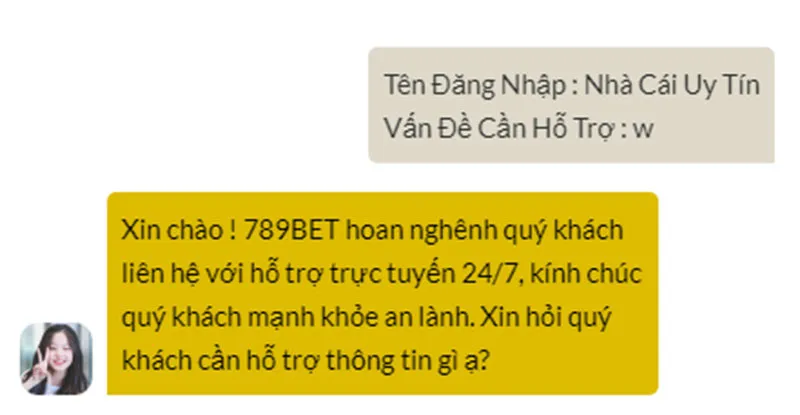 Nhân viên của 789Bet sẵn sàng hỗ trợ mọi lúc mọi nơi