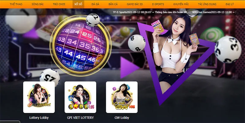 Xổ số trực tuyến tại 789Bet siêu hấp dẫn