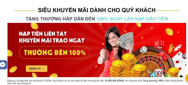 Săn đón khuyến mãi chào mừng