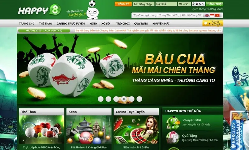 Nhận thưởng từ việc chơi game bầu cua đổi thưởng cực chất tại HAPPY8