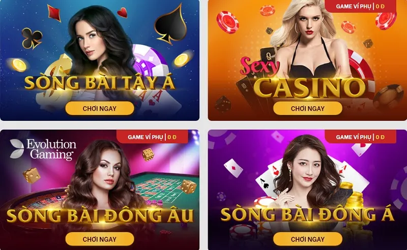 4 sòng casino đặc trưng cho từng vùng