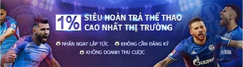 Siêu hoàn trả 1% độc đáo tại nhà cái cá cược K8