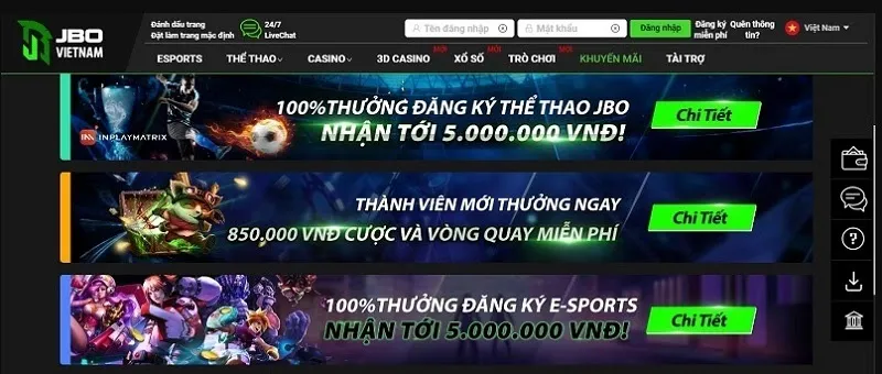 Thưởng đến 5.000.000 VNĐ ngay trong lần nạp đầu