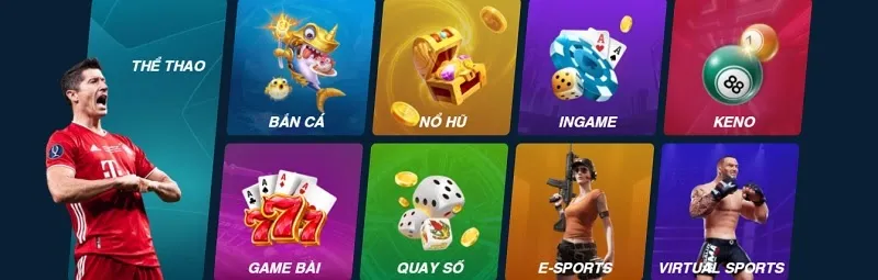 Một số trò chơi khuyến mãi lucky88 hấp dẫn tại nhà cái Lucky88