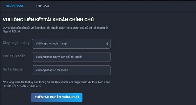 Hình thức rút tiền từ ngân hàng