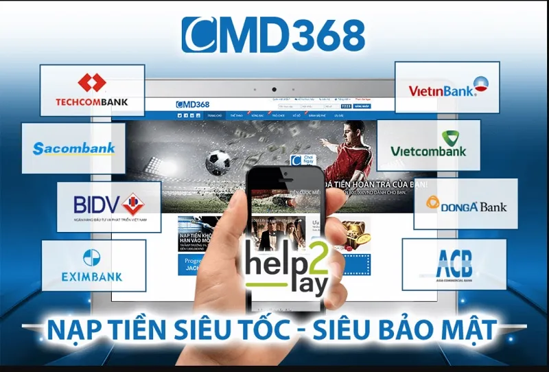 Nạp bằng Help2pay nhanh siêu tốc