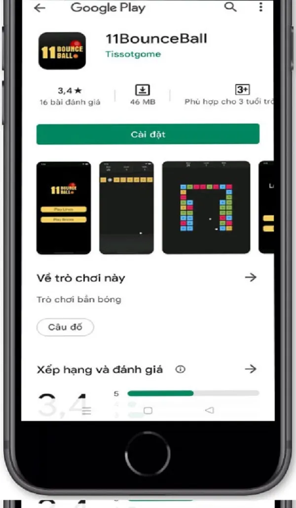 Tiến hành tải app về điện thoại