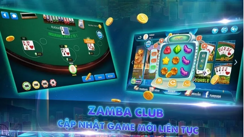 Cổng game nổ hũ Zamba68 tuyệt vời