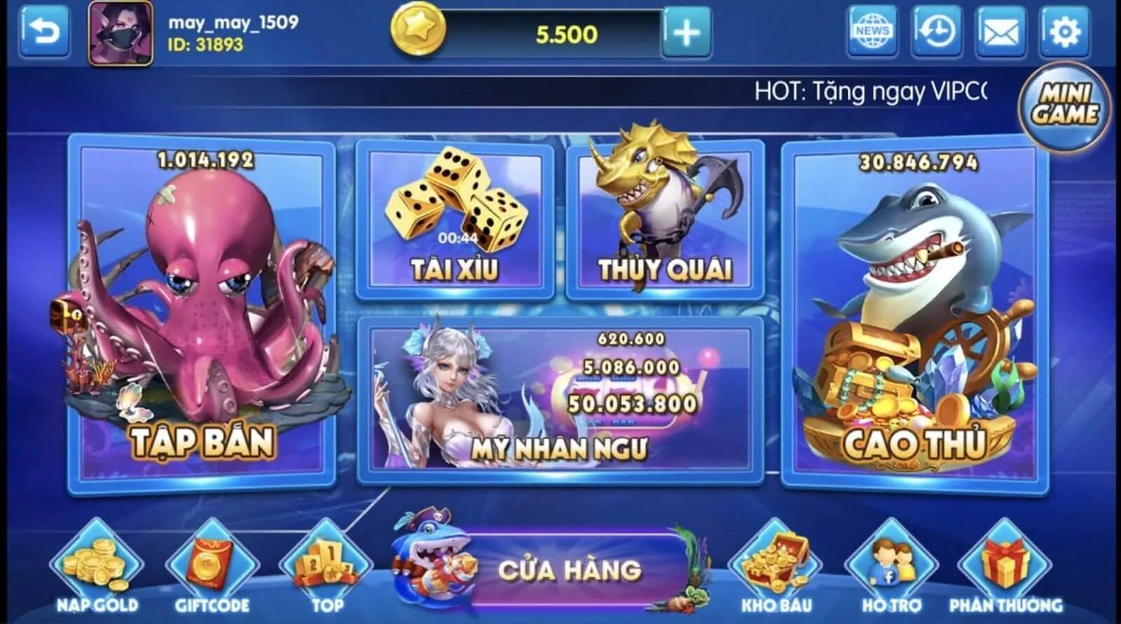 Những ưu điểm nổi bật của cổng game Bắn Cá Rồng