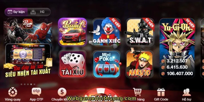 Giới thiệu về cổng game Bum86 club