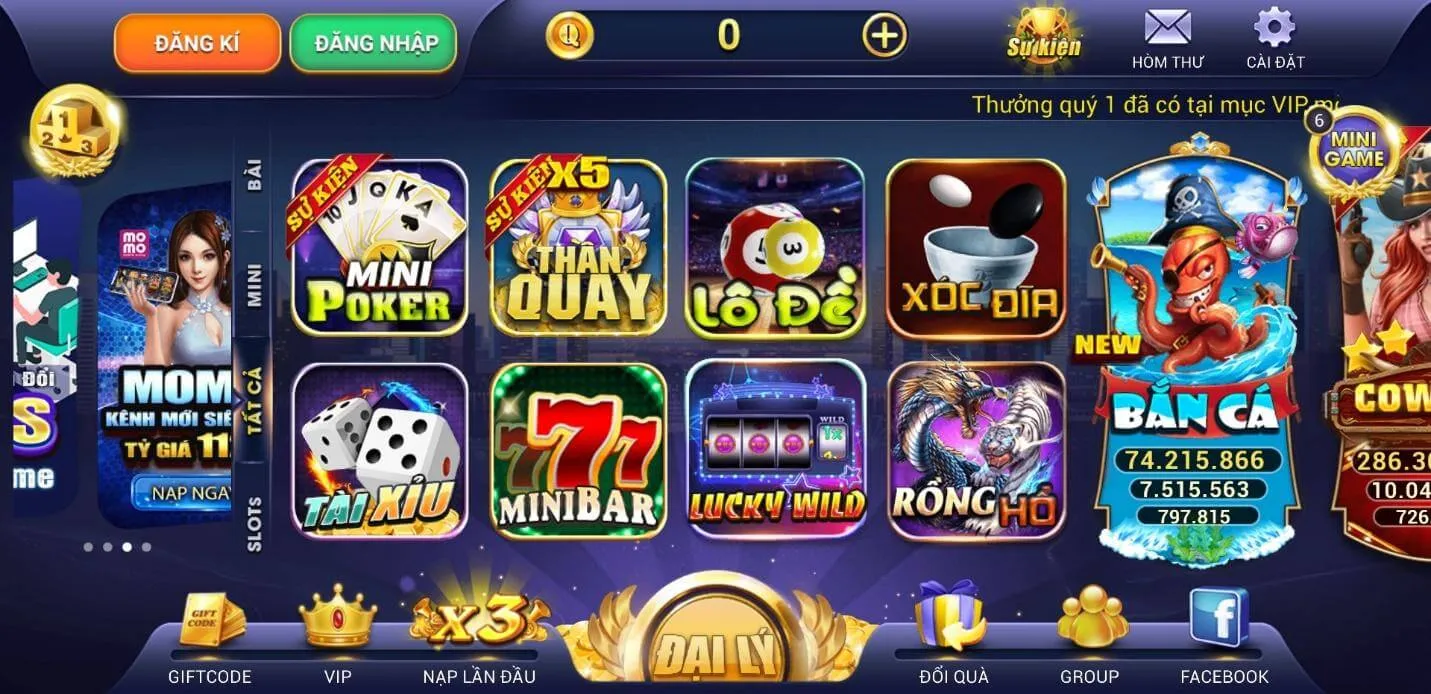 Kho game đa dạng thể loại