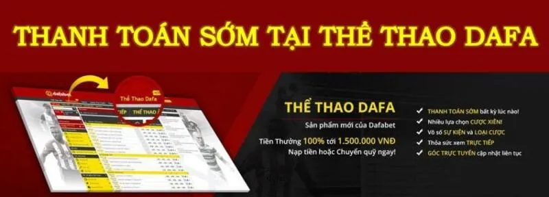 Dafabet - Nhà cái cá cược thể thao hàng đầu châu Á