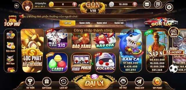 Sản phẩm game phong phú, đa dạng