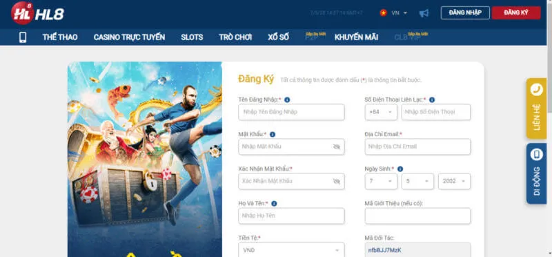 Hl8 - Nhà cái cá cược trực tuyến hàng đầu