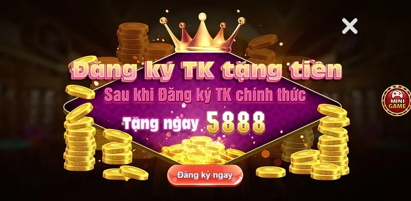 Khuyến mãi 68 game bài