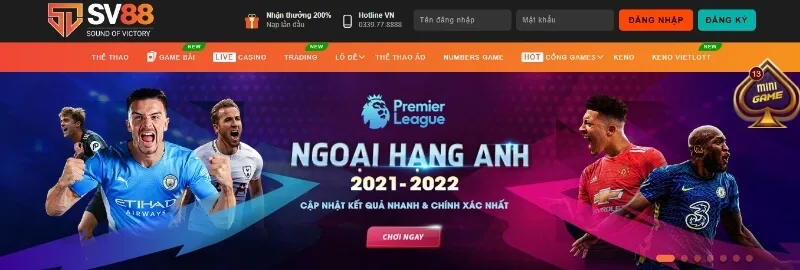 Nhà cái SV88 chính thức có mặt trên thị trường cá cược vào giữa năm 2015