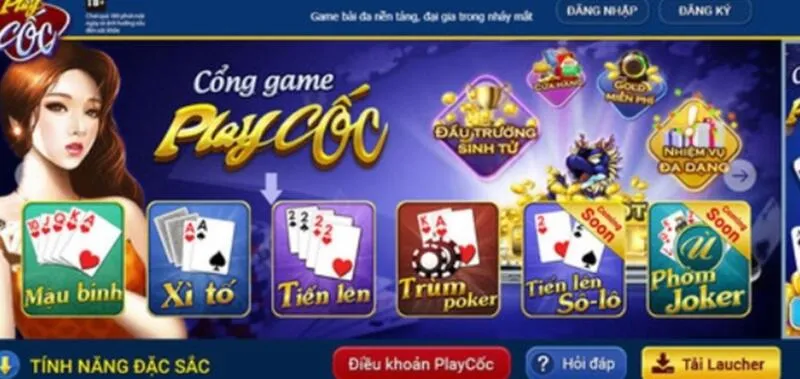 Giới thiệu khái quát về nền tảng game Playcoc