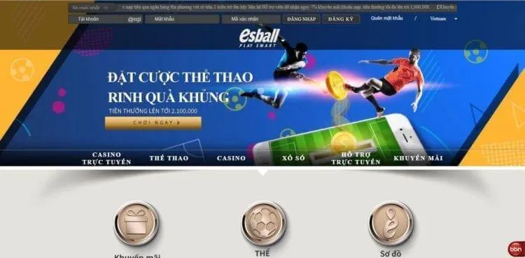 Review nhà cái Esball – Nhà cái uy tín top đầu thị trường