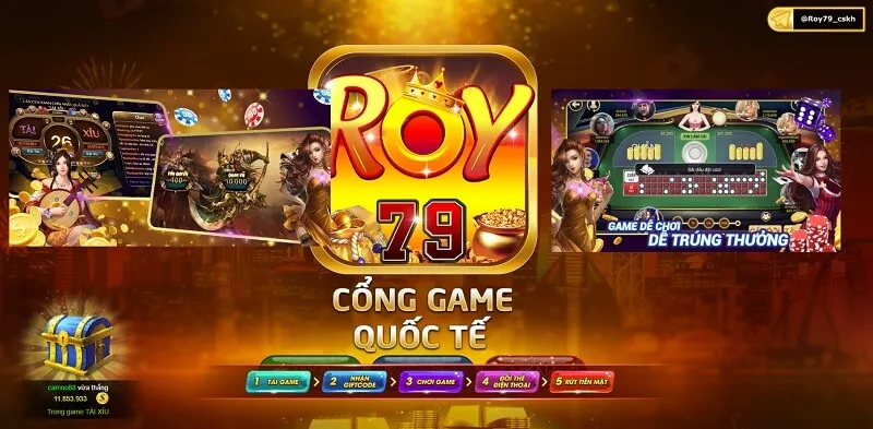 Giới thiệu cổng game Hoàng Gia Roy79 Club