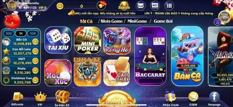 Kho game khủng cùng đồ họa sang chảnh tại Trumhu88.