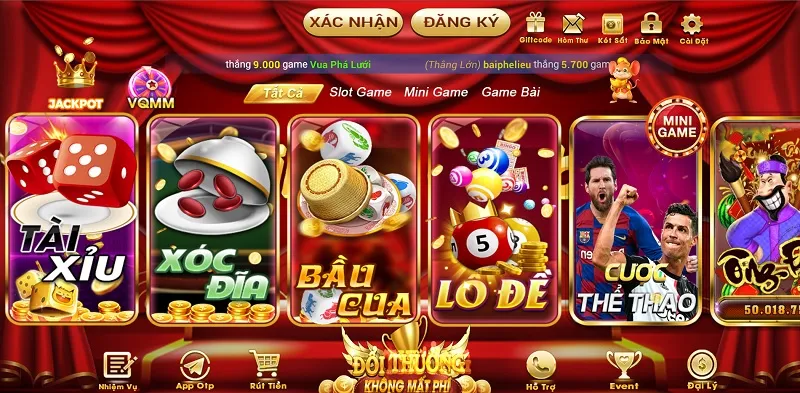 Kho game siêu khủng hội tụ những trò chơi siêu hot hit.