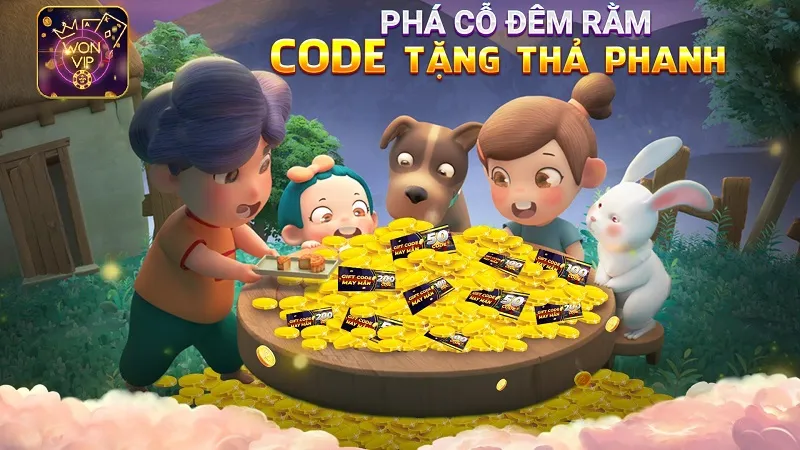 Wonvip Giftcode nạp tiền tại cổng game