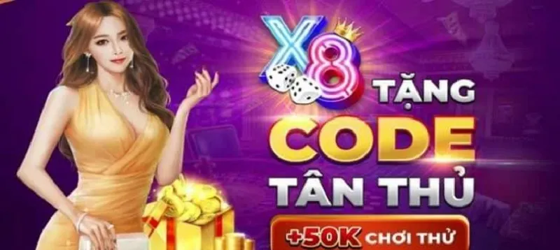 X8 Club Giftcode với chương trình tặng 50k tân thủ