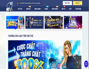 Những khuyến mãi Sky88 dành cho anh em bet thủ mới nhất