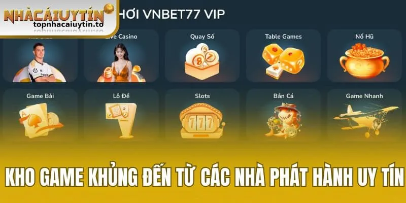 4 thể loại giải trí khủng và uy tín