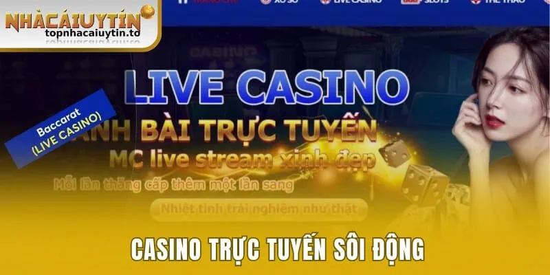 Casino trực tuyến sôi động theo tiêu chuẩn quốc tế