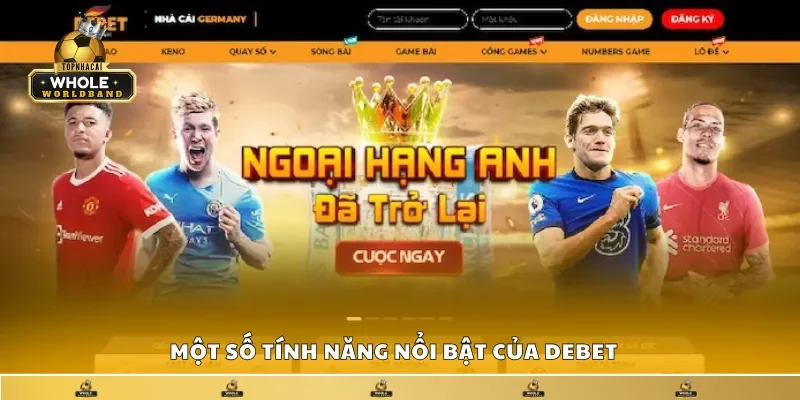 Debet – Cổng game cá cược uy tín đáng chơi nhất