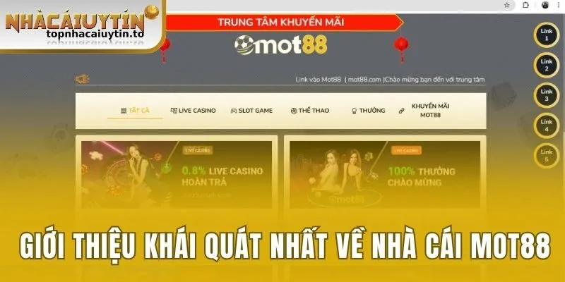 Giới thiệu khái quát nhất về nhà cái Mot88