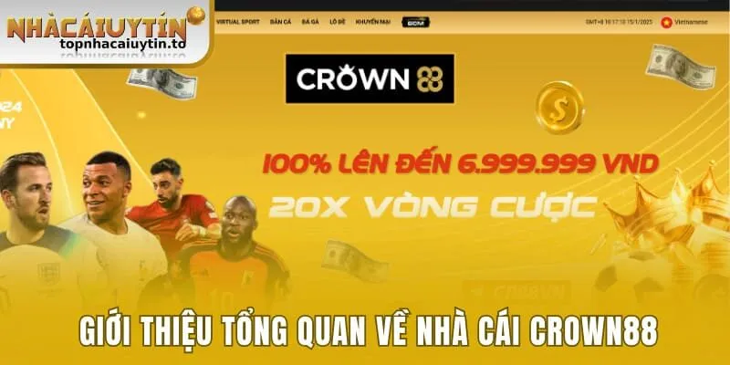 Giới thiệu tổng quan về nhà cái Crown88