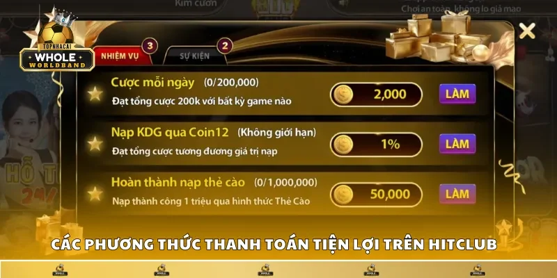 Hitclub – Sân chơi cá cược chất lượng với vô vàn ưu đãi hấp dẫn