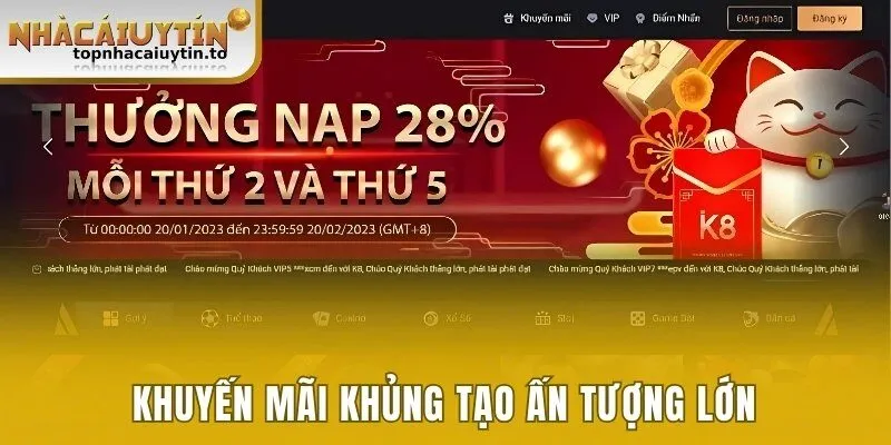 Khuyến mãi khủng tạo ấn tượng lớn 