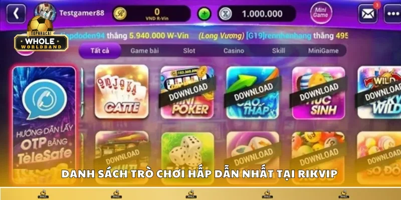 Rikvip – Cổng game bài đổi thưởng số một dành cho mọi cược thủ