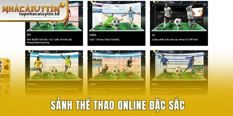 Sảnh thể thao online đặc sắc