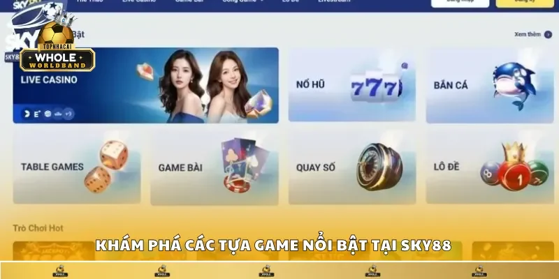 Sky88 – Bùng nổ cá cược thắng tiền triệu chỉ sau vài phút