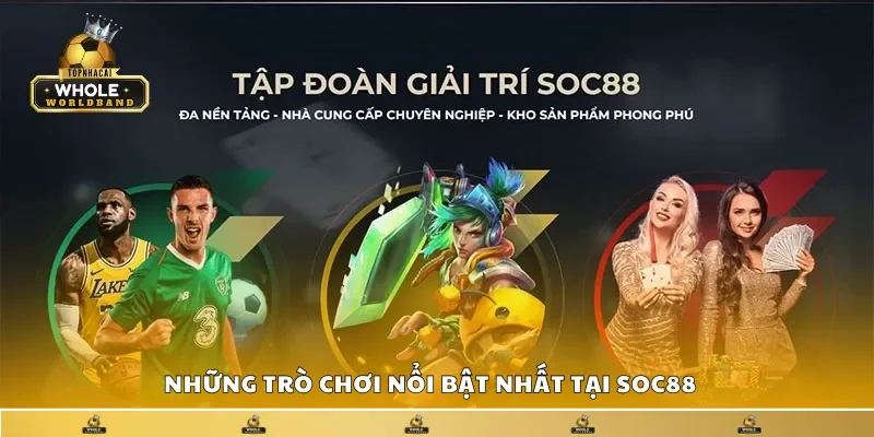 SOC88 - Trải nghiệm sòng bài online đẳng cấp quốc tế