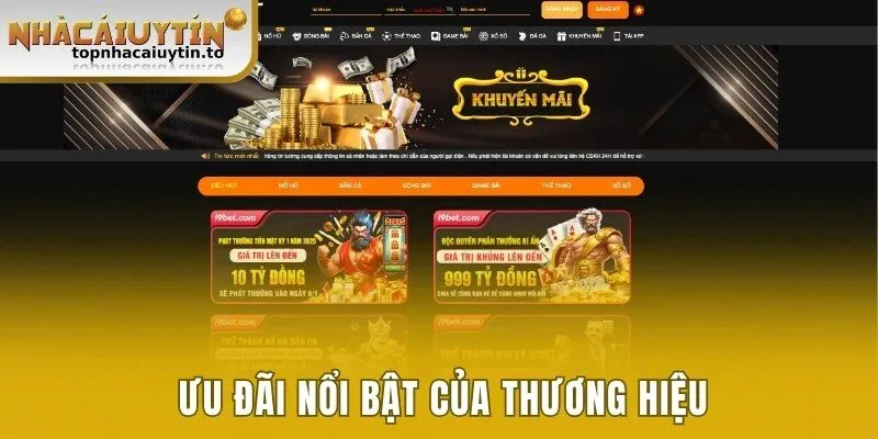 Ưu đãi nổi bật của thương hiệu