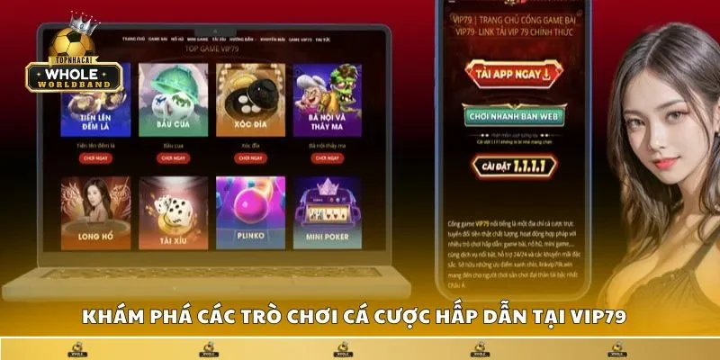 VIP79 - Cơ hội trúng lớn với hệ thống game đỉnh cao