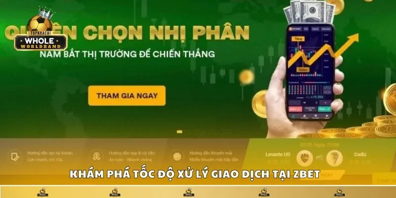 Khám phá tốc độ xử lý giao dịch tại Zbet